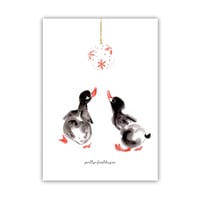 Image 1 of Kerstkaart kerstbal