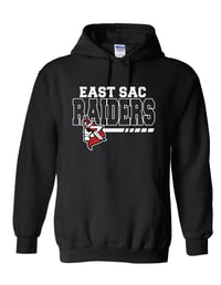 ESC BLACK HOODED SWEATSHIRT