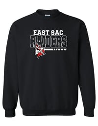 ESC BLACK CREW SWEATSHIRT