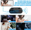 MSL WiFi Camera Clock - 1080P HD Security Cam, Motion Detection, Night Vision, RT App Monitoring