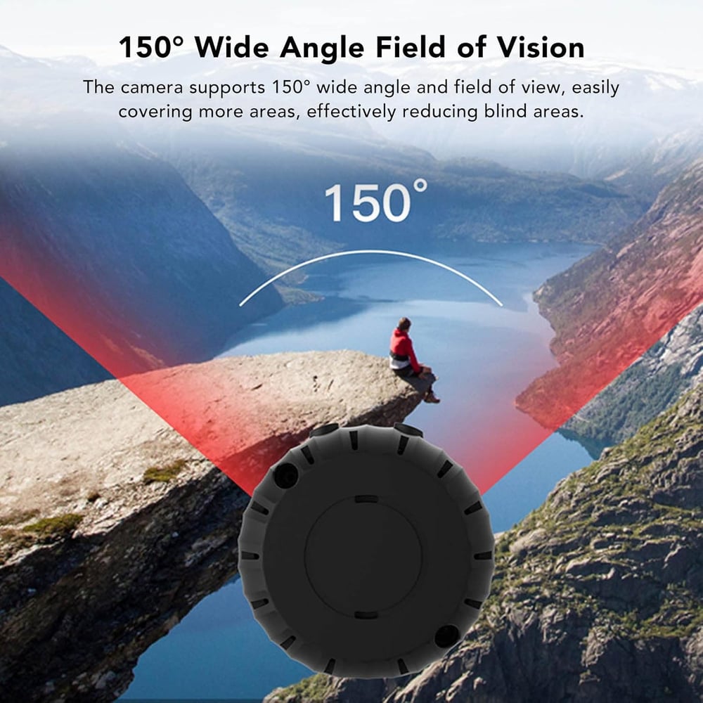 MSL 1080P HD Mini WiFi Camera - Smart Indoor Security Camera with Motion Detection & Night Vision