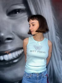 Image 2 of 💚🩷Best Friend 1 tank top 💚🩷🎀