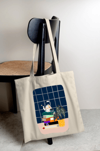 Totebag Lecture et Thé