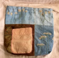 Image 2 of Project bag (brown/blue)