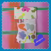 Image 1 of abstract stickers (shapes)