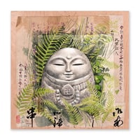 Image 1 of Paper Art Print - "Jizo d'Otaji Nenbutsuji"