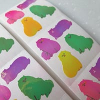 Image 1 of neon pastel cat
