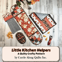 Image 1 of LITTLE KITCHEN HELPERS Pattern by Carrie-Along Quilts Inc.