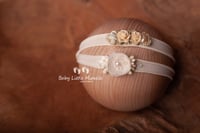Image 1 of Flower headband cream