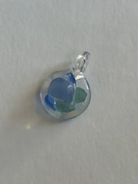 mini sea glass pendant #10