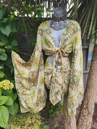 Image 3 of Pefkos co ord sarong set oranges lemons and gold