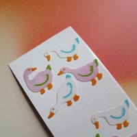 Image 1 of fuzzy geese