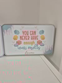 Image 3 of Wax melt Tin & melts 4 Designs - COLLABORATION