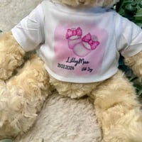 Image 5 of Personlised tshirt teddy bear