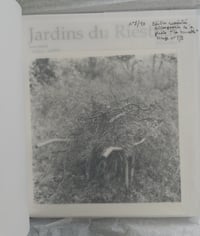 Image 2 of Photobook Jardins du Riesthal + original analog print