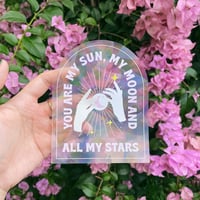 Image 1 of you are my sun, suncatcher