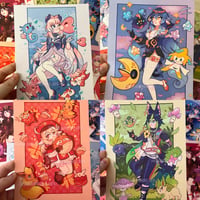 Image 3 of OUTLET Genshin x Pokemon art prints