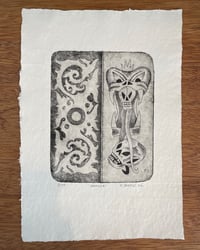 Image 1 of Danger - Drypoint Print 