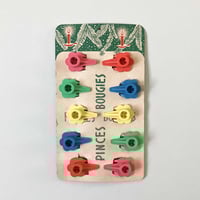 Image 1 of Pinces à bougies stock neuf années 60