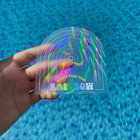Image 2 of look for the rainbow, suncatcher