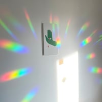 Image 4 of look for the rainbow, suncatcher