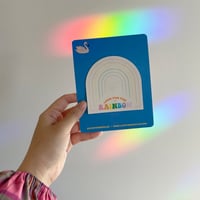 Image 1 of look for the rainbow, suncatcher