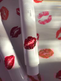 Image 3 of Lipstick Kiss Microphone Prop