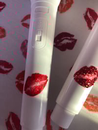 Image 2 of Lipstick Kiss Microphone Prop