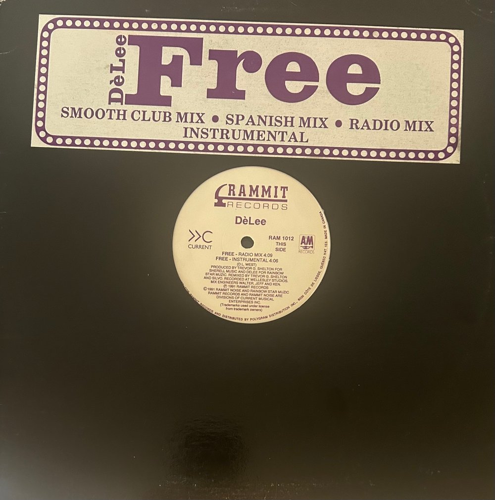 DèLee ‎– Free ( Rammit Records) 12"