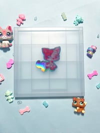 Image 3 of LPS pink shorthair #2291 stickers 