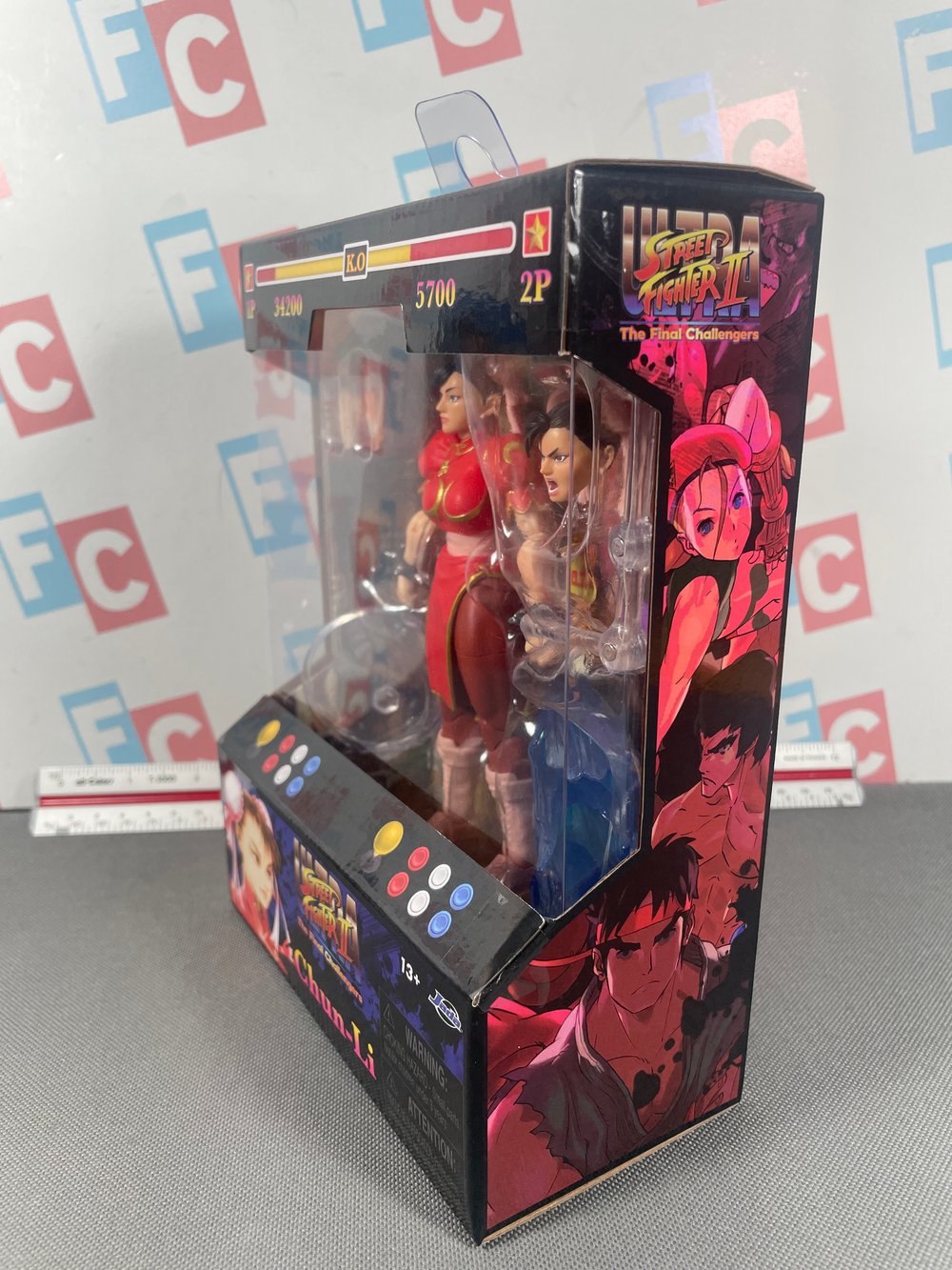 Jada Toys Street Fighter Chun-Li Red Variant Brand New Sealed Target Exclusive