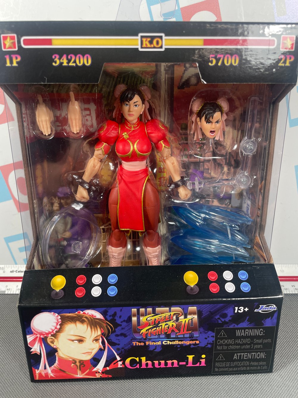 Jada Toys Street Fighter Chun-Li Red Variant Brand New Sealed Target Exclusive