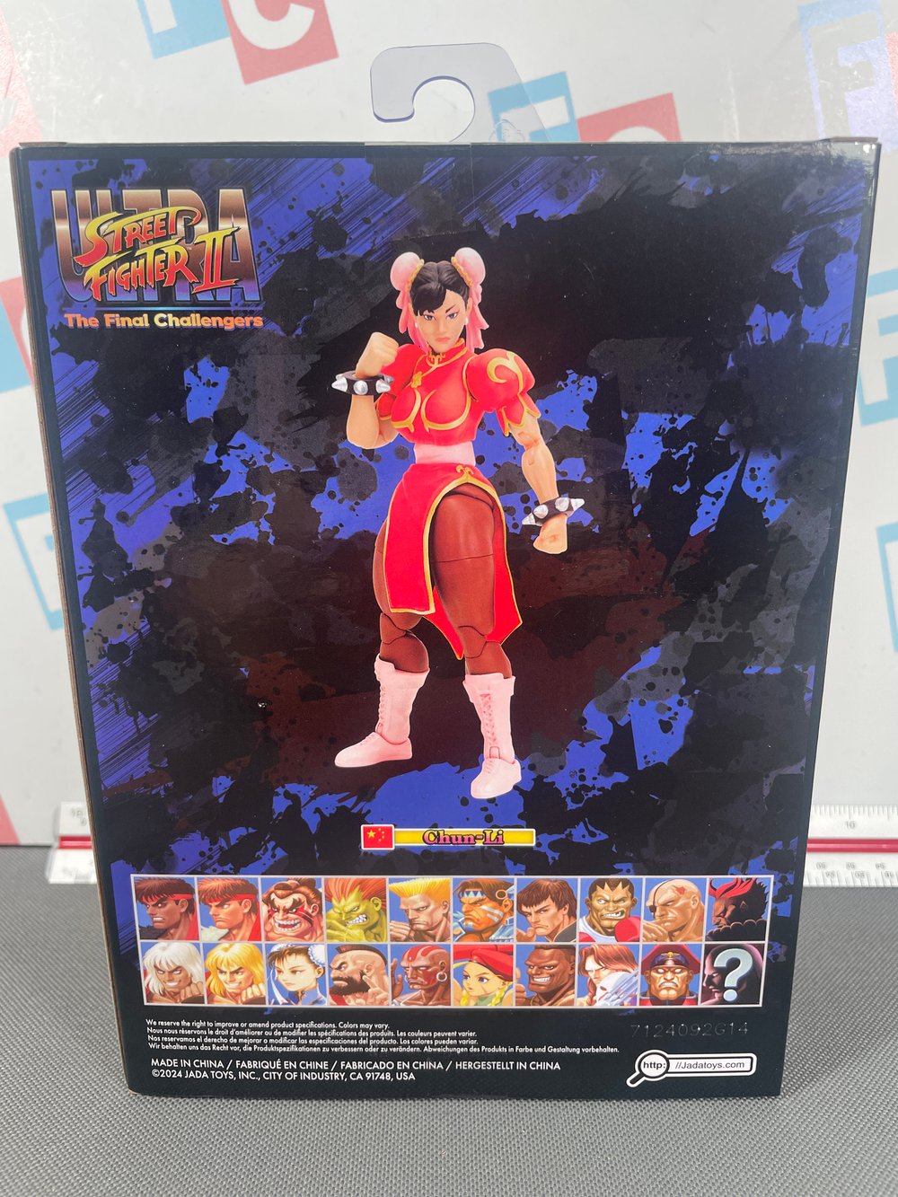 Jada Toys Street Fighter Chun-Li Red Variant Brand New Sealed Target Exclusive