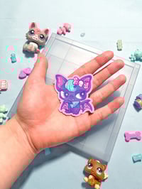 Image 3 of LPS punkiest bat sticker | pet shop matte sticker