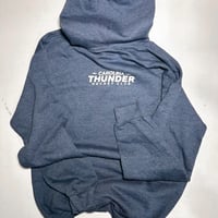 Image 3 of Denim Badge Hoodie