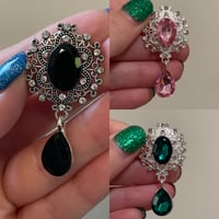 Oval Gem Dangles (sizes 00g-3/4)