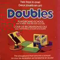 Image 3 of Ecole transformable Doubles Mattel stock neuf années 80