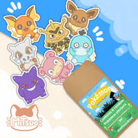 Image 1 of Pokémon mystery sticker bag kanto