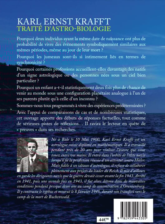 KARL ERNST KRAFFT - TRAITÉ D’ASTROBIOLOGIE