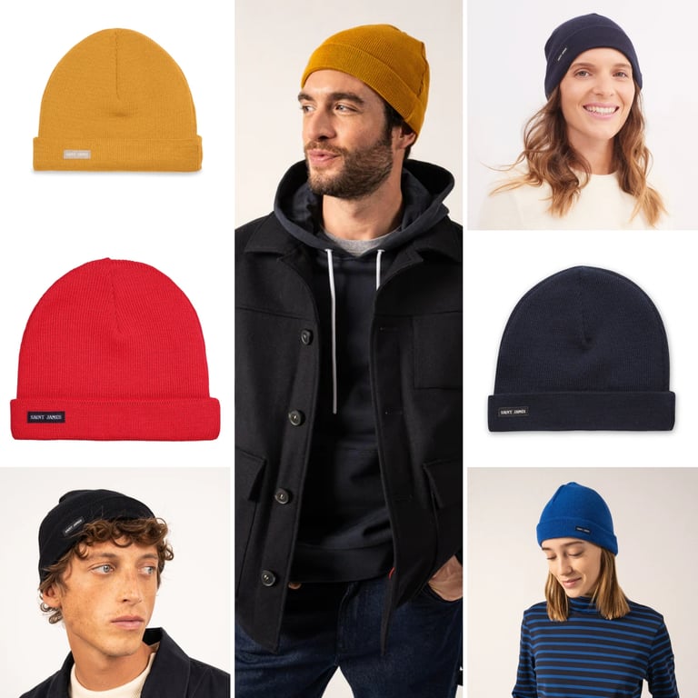 Bonnet Cartier uni - Saint James