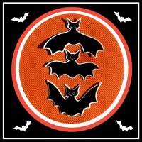 Image 1 of Black Bat Vinyl Stickers