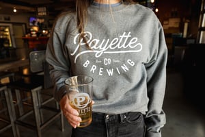 Image of Unisex Heather Gray Payette Crewneck