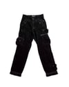 Polo Ralph Lauren 00’s Black Corduroy Cargo Pants 31