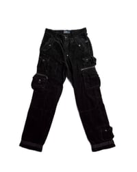 Image 1 of Polo Ralph Lauren 00’s Black Corduroy Cargo Pants 31