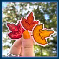 Image 1 of Maple Leaf Vinyl Stickers