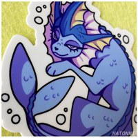 Image 2 of VAPOREON - STICKER