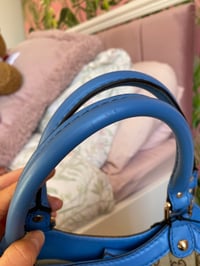 Image 7 of Gucci Sukey GG Canvas Bag Blue
