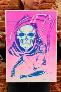 Image 1 of DEATH NIGHT CLUB RISOGRAPHY