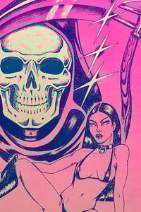 Image 2 of DEATH NIGHT CLUB RISOGRAPHY