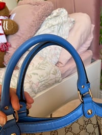 Image 6 of Gucci Sukey GG Canvas Bag Blue
